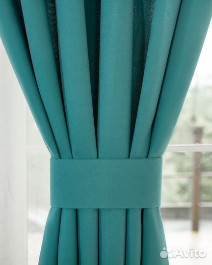 Шторы канвас Эдем Синяя птица