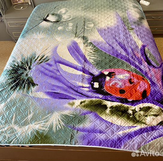 Покрывало шелк новое