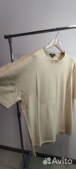 Футболка оверсайз tigha vintage sand