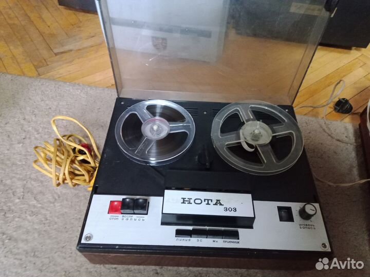 Аудиотехника СССР, проигрыватели, катушечники