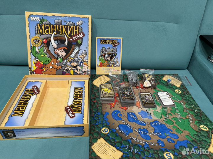 Манчкин в осаде, манчкин зомби, настольные игры