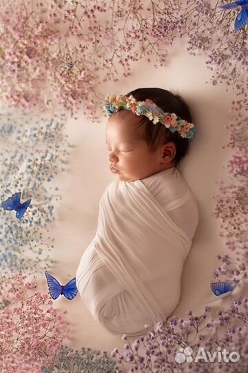 Фотосессия новорожденного