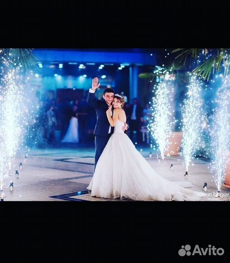 Фонтаны холодные на свадьбы