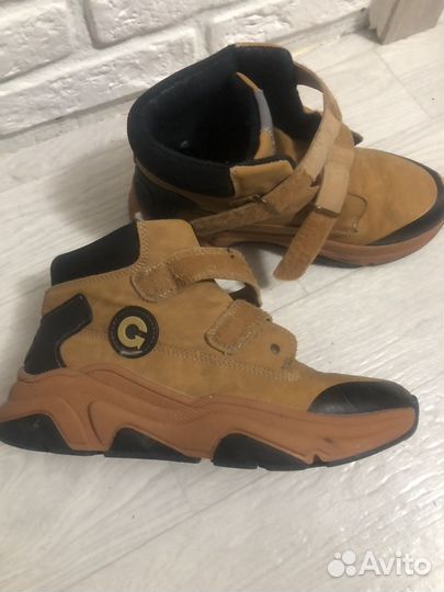 Демисезонные ботинки для мальчика 36 размер