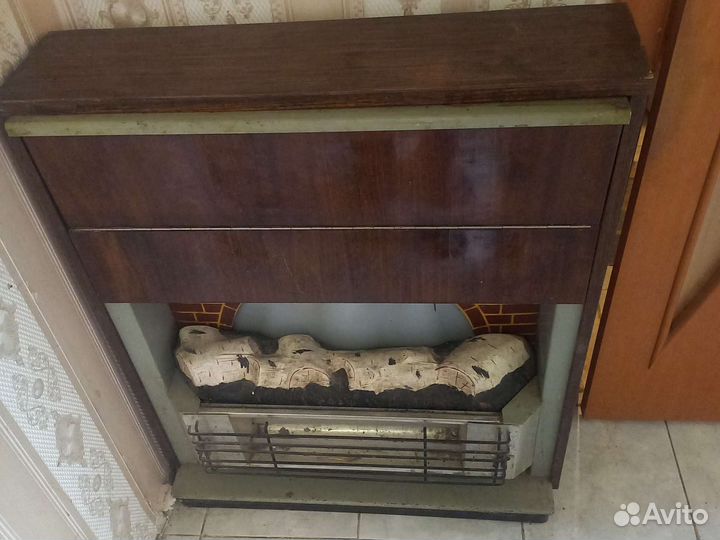 Электрокамин с эффектом пламени СССР