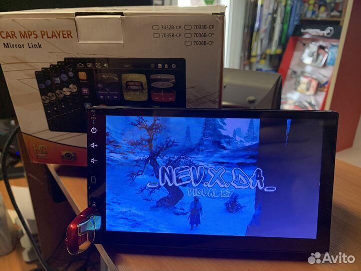 Магнитола 2 din MP5 с камерой