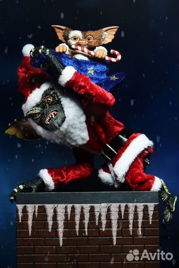 Ultimate Santa Stripe and Gizmo / Gremlins / Neca