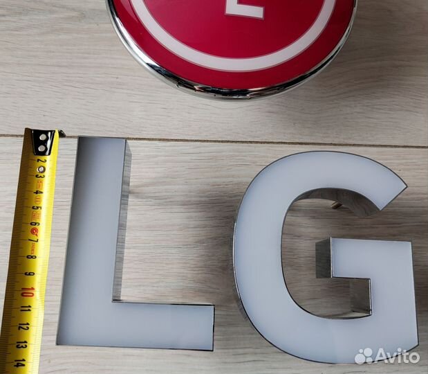 LG логотип и шильдик