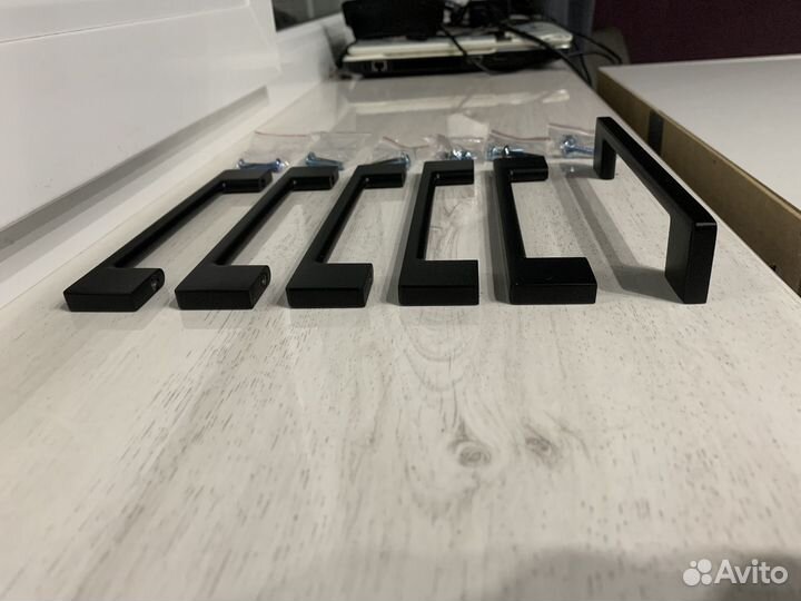 Ручки алюминиевые крашенные в глубокий мат