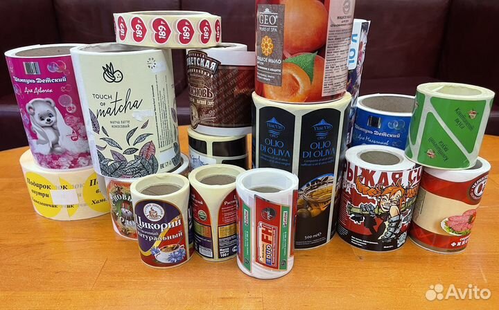 Типография. Печать этикеток, полиграфия