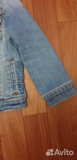 Zara куртка джинсовая