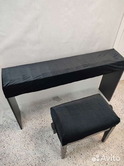 Накидка, чехол на электронное пианино из отрезов