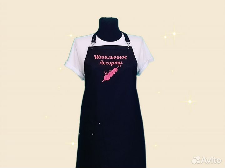 Фартук для кафе с логотипом
