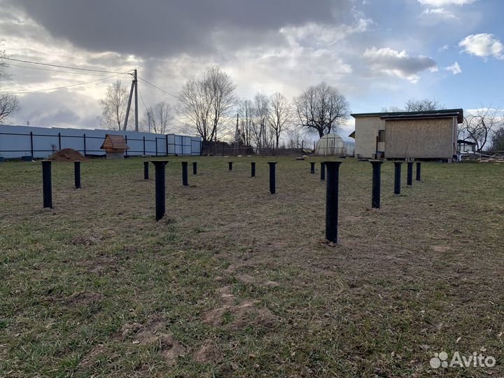 Винтовые сваи под ключ Монтаж фундамента за 1 день