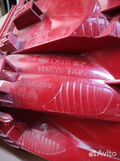 Фонарь задний левый Ситроен С5х7,седан