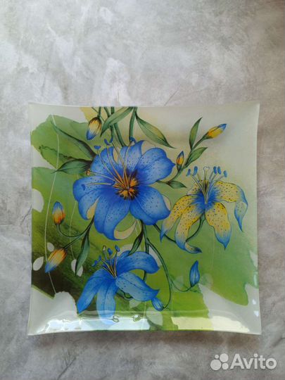 Тарелки из закалённого стекла 6 шт