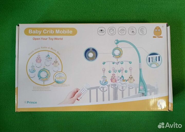 Музыкальный мобиль на кроватку Baby Crib Mobile