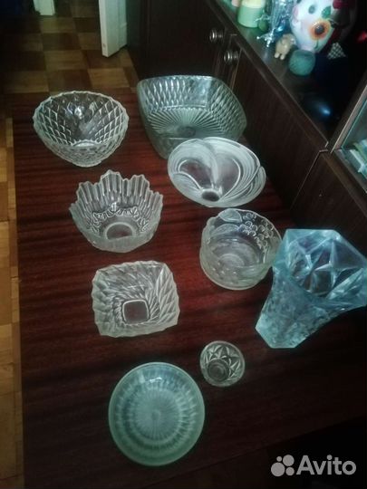 Стеклянная посуда времён СССР