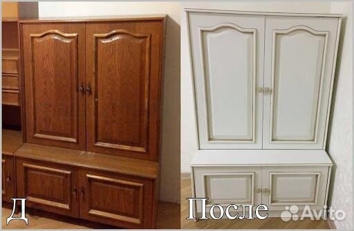 Покраска мебельных фасадов
