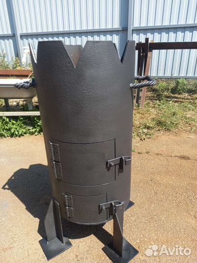 Печка для казана 10- 12 литров
