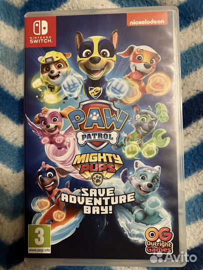 Щенячий патруль Nintendo switch