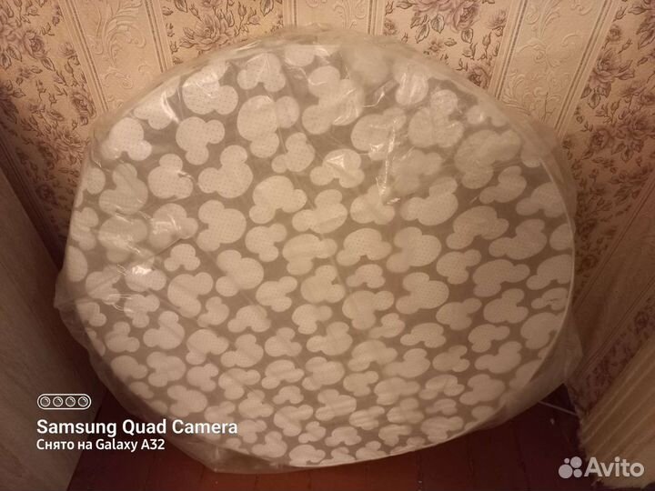 Матрас детский круглый