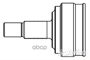 Шрус suzuki swift III 1.3-1.5 04-10 нар. +ABS 8