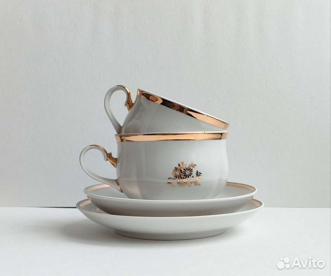 Чайная пара Дулево 