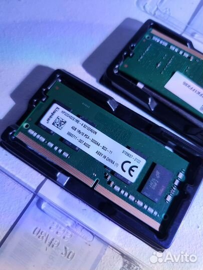 Оперативная память Kingston DDR4 4гб