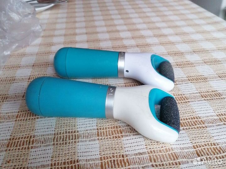 Машинка для пилинга ног на батарейке новые 2шт