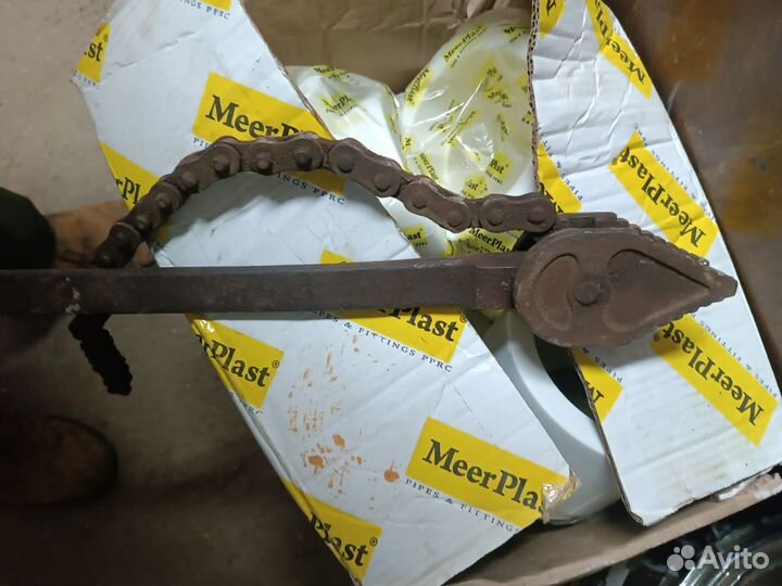 Ключ трубный цепной СССР