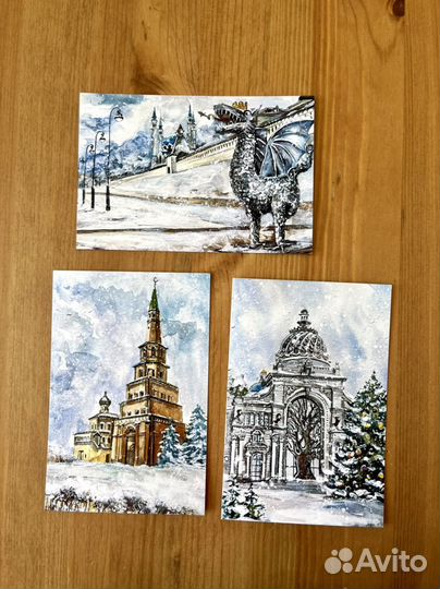 Сувенир из Казани открытки