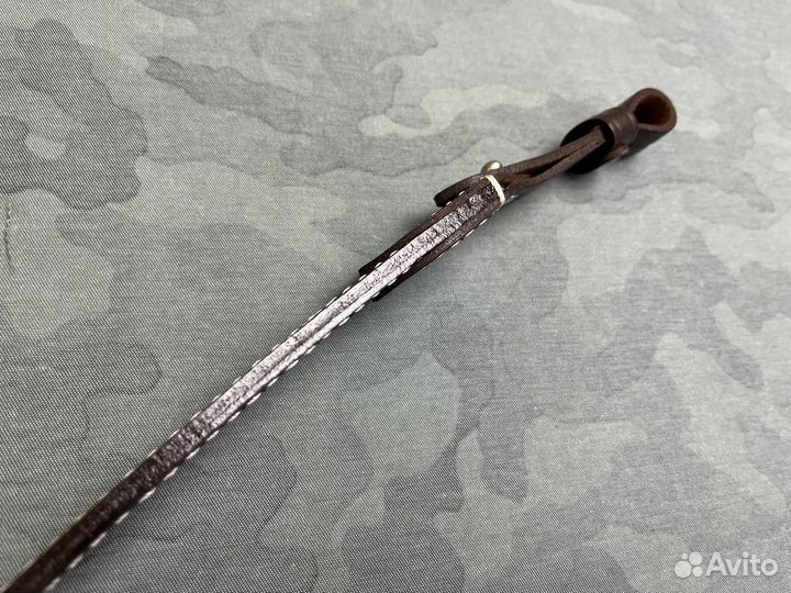 Ремень для ружья натуральная кожа коричневый