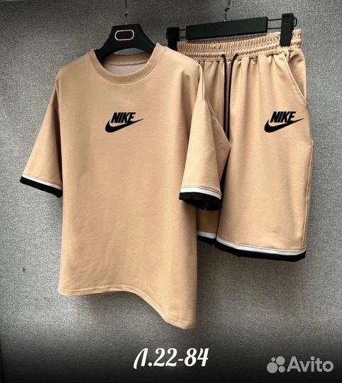 Костюм шорты и футболка мужская nike