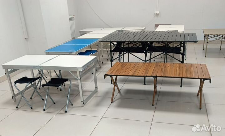 Столы и стулья для туризма