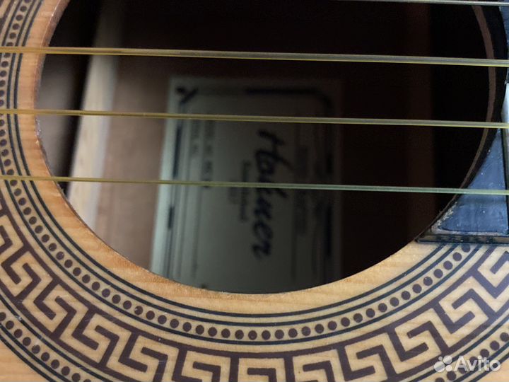 Гитара hohner hc 06 (бывалая с чехлом)