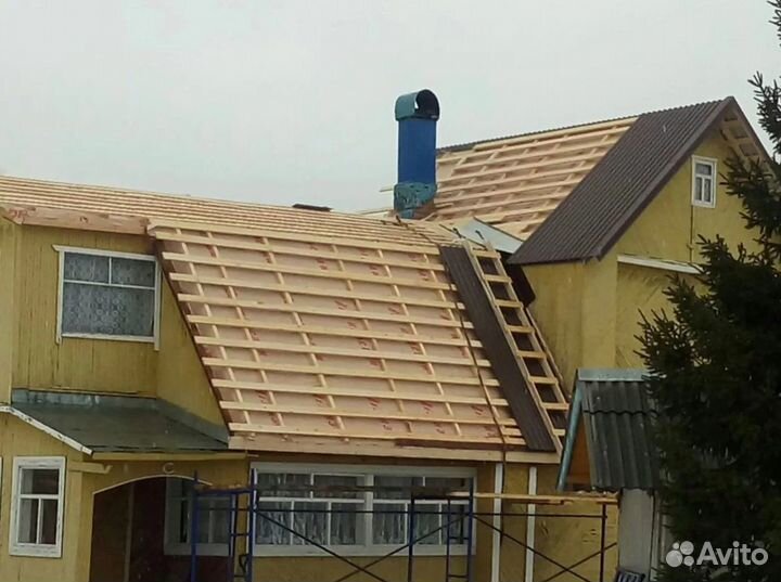 Кровельные работы. Каркасные пристройки. Террасы