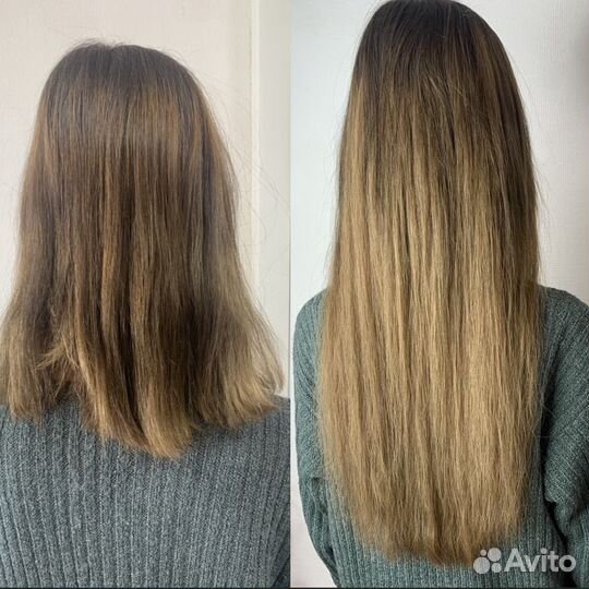 Наращивание волос в рассрочку