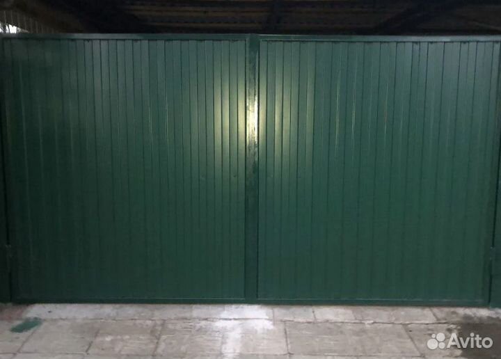 Ворота на заказ на дачу 3500*2000