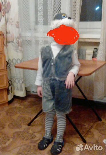 Новогодний костюм зайчика