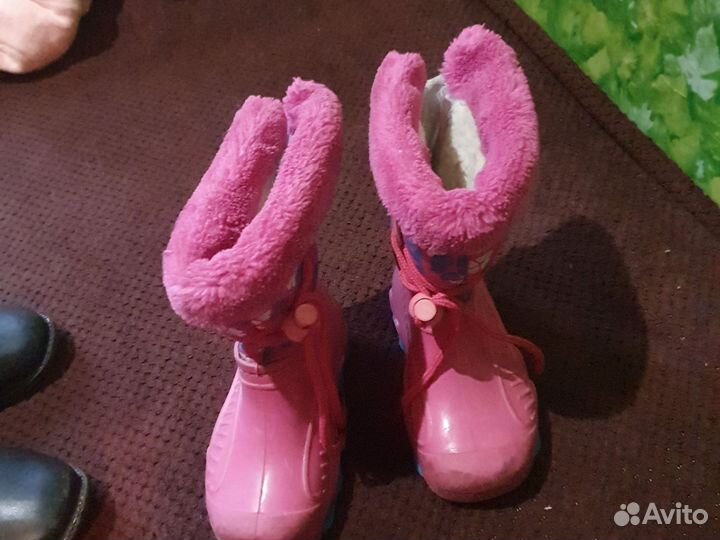 Сапоги детские осень