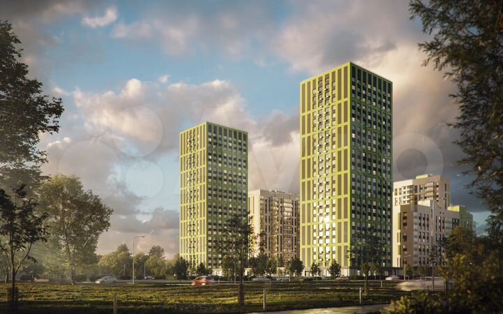 1-к. квартира, 49 м², 18/25 эт.