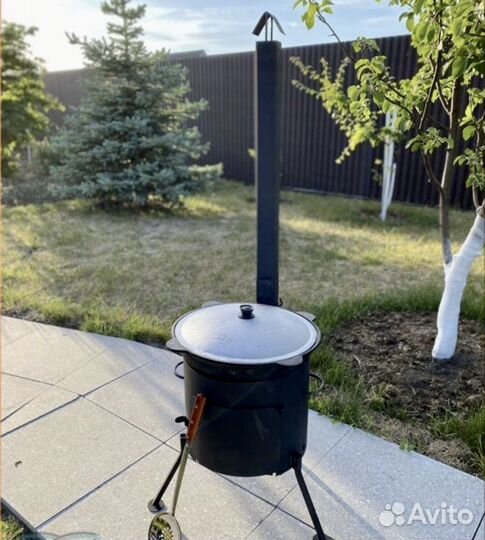 Казан чугунный узбекский новый