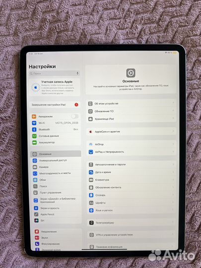 iPad pro 12.9 (3 поколение),512gb, LTE