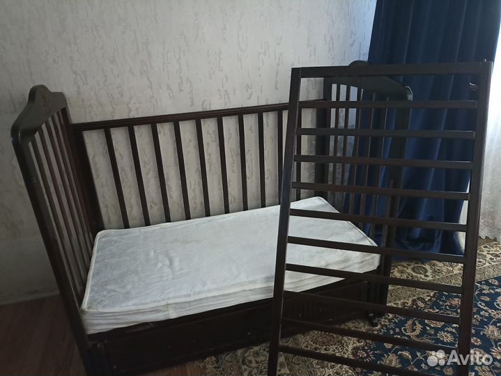 Кровать бортики балдахин