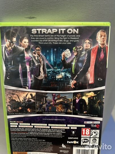 Saints Row the third xbox 360