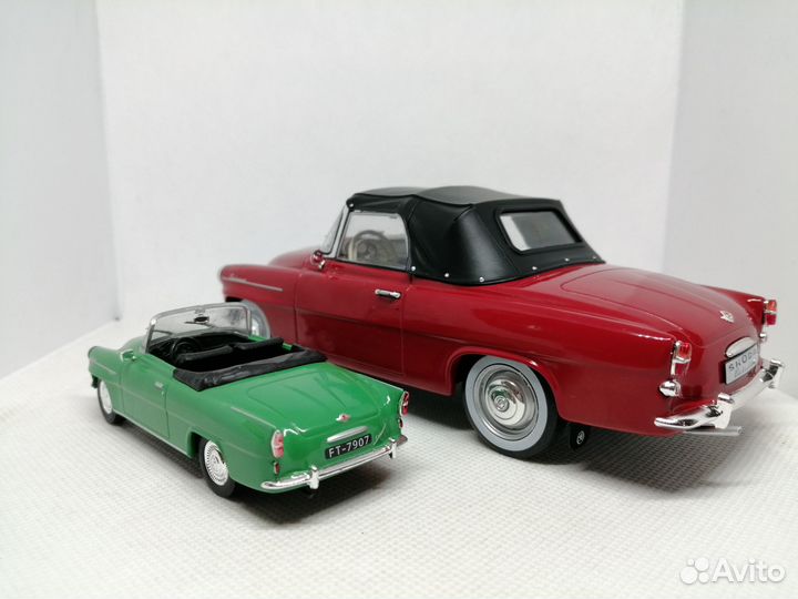 Модель Skoda Felicia Cabriolet 1959 в масштабе1:24