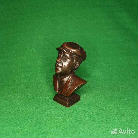 Бронзовая статуэтка Бюст Глеб Жеглов