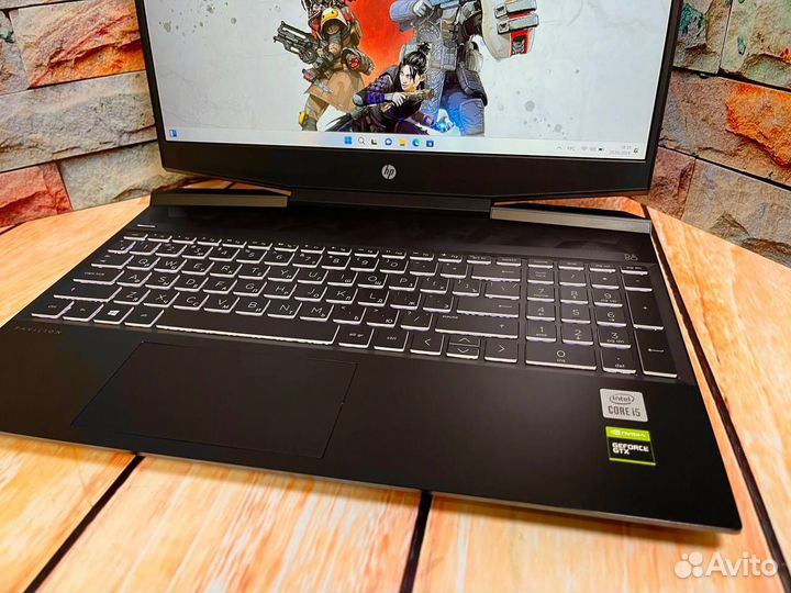 HP Gaming i5 GTX 1650Ti 8GB 512SSD Full HD ips