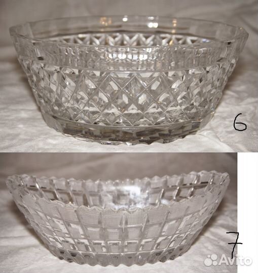 Вазы, бокалы, штофы, салатницы